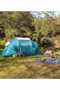 Bestway Pavillo 68093 Aile Çadırı 4 Kişilik 2 Oda Su Geçirmez Polyester Malzeme