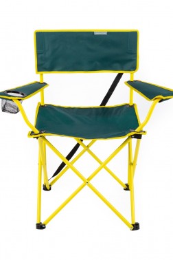 Uniqamping Eco Ergonomik Katlanır Kamp Sandalyesi Yeşil-Sarı