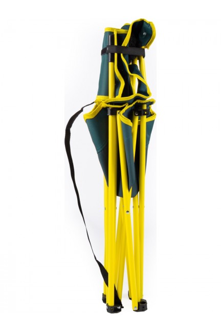 Uniqamping Eco Ergonomik Katlanır Kamp Sandalyesi Yeşil-Sarı