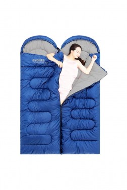 Evolite Camper Birleştirilebilir 2 Kişilik Uyku Tulumu