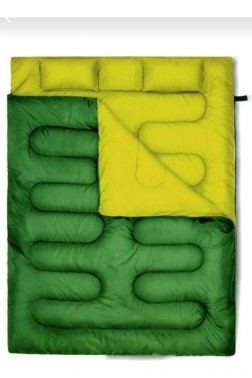 Solano Çift Kişilik Uyku Tulumu Yeşil