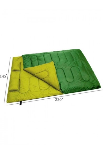 Solano Çift Kişilik Uyku Tulumu Yeşil